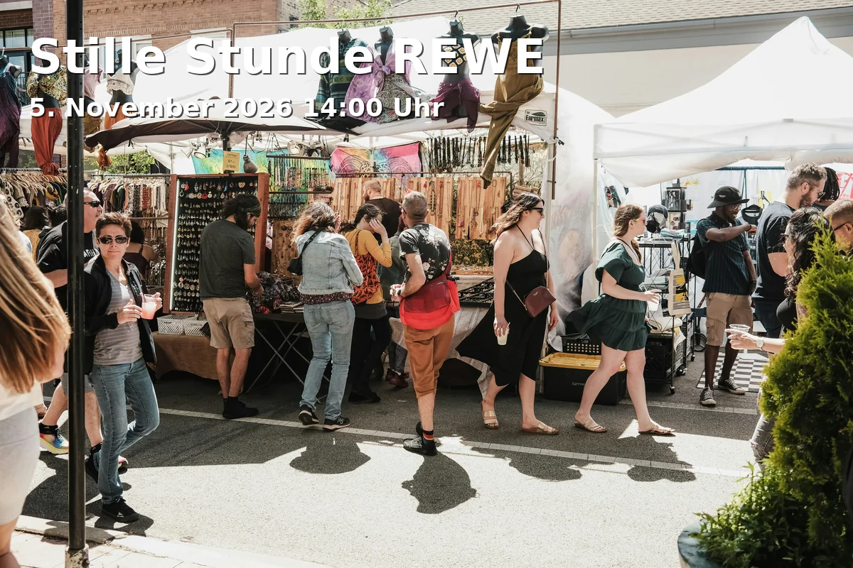 Event: Stille Stunde REWE in REWE Höcker, Gewerbestr. 5, 82211 Herrsching on 5. November 2026