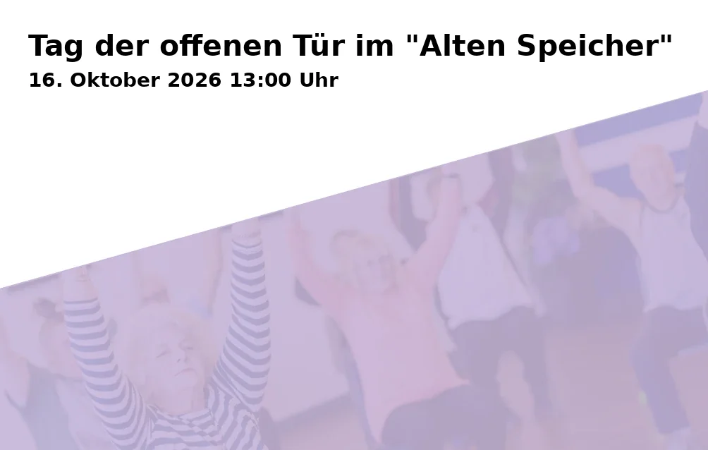 Event: Tag der offenen Tür im "Alten Speicher" in Pflegewohngemeinschaft Alter Speicher, Franz-Mehring-Straße 13 a-b, 19053 Schwerin on 16. Oktober 2026
