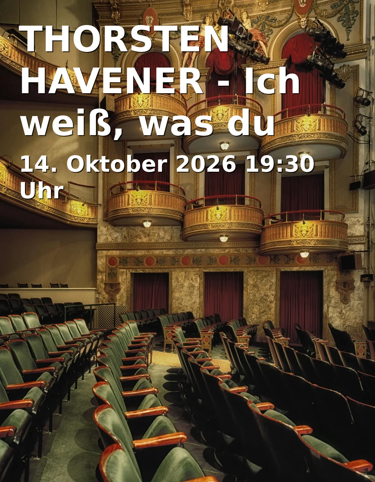 Event: THORSTEN HAVENER - Ich weiß, was du denkst