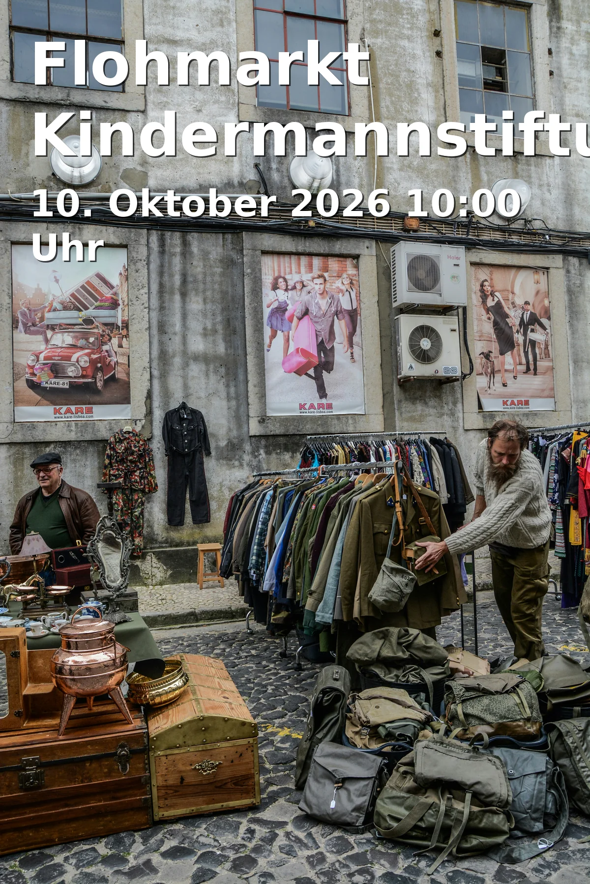Event: Flohmarkt Kindermannstiftung in Bielefeld-Mitte on 10. Oktober 2026