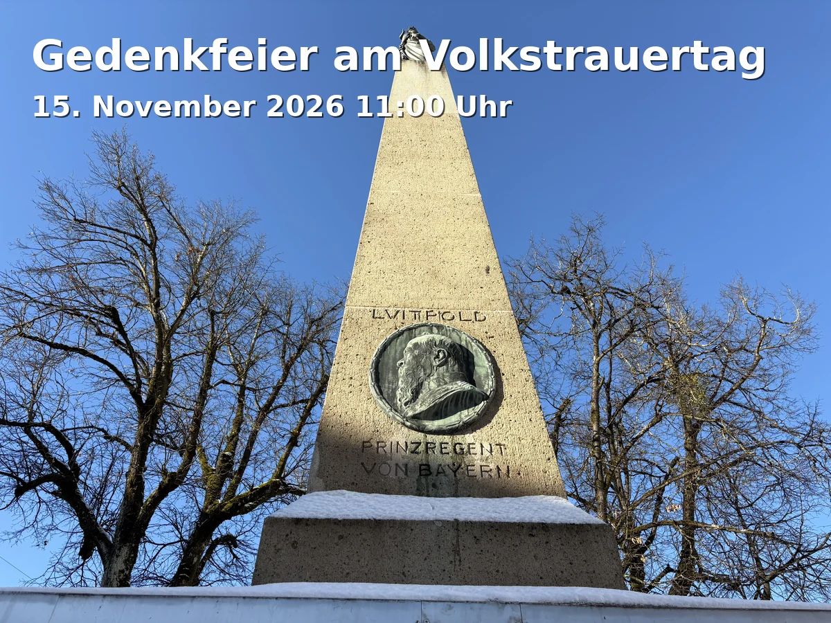 Event: Gedenkfeier am Volkstrauertag in Hafenmarktturm, Sülmerstraße, 74072 Heilbronn on 15. November 2026
