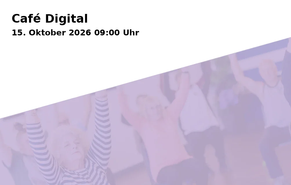 Event: Café Digital in MehrGenerationenHaus Memmingen, Zangmeisterstr. 30, 87700 Memmingen on 15. Oktober 2026