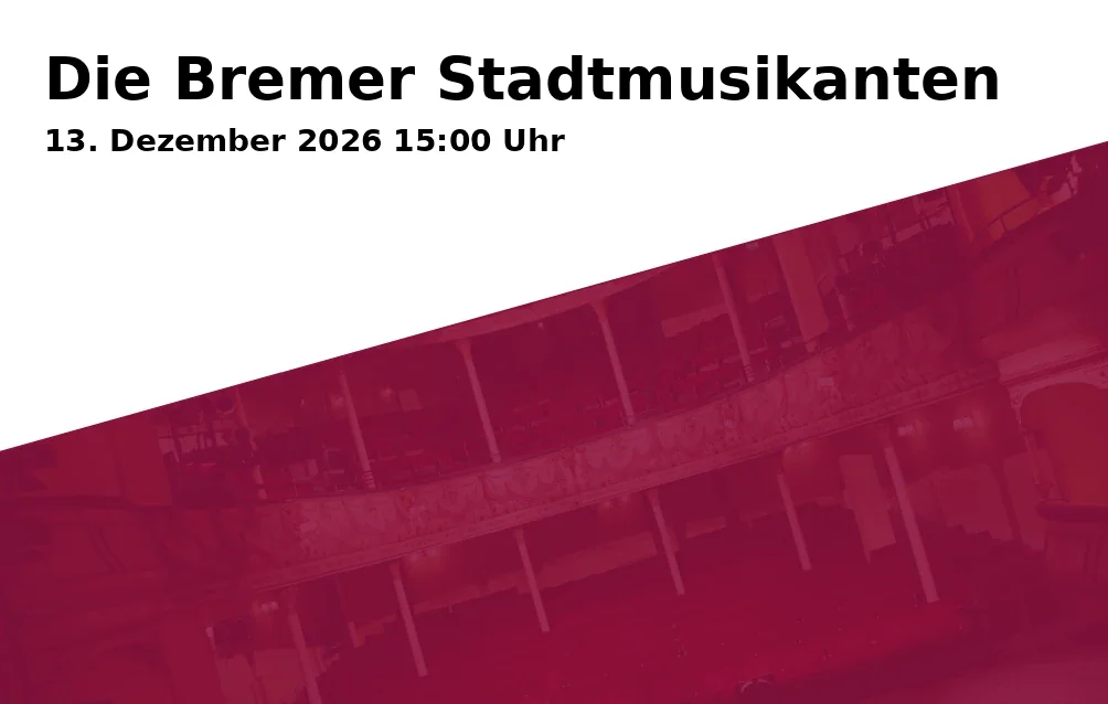 Event: Die Bremer Stadtmusikanten