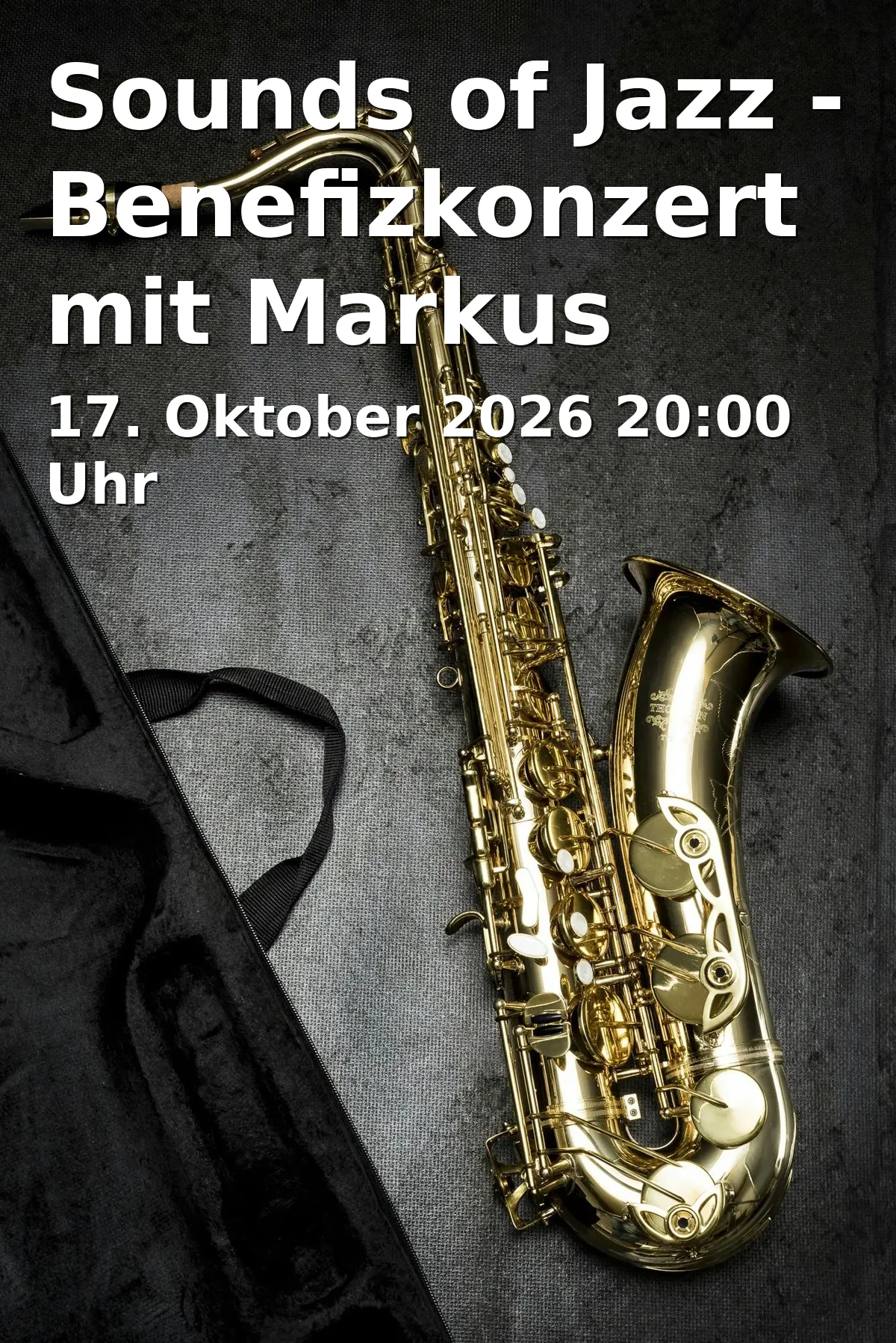 Event: Sounds of Jazz - Benefit Concert with Markus Stockhausen