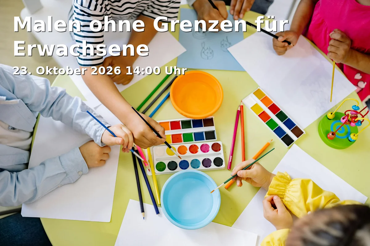 Event: Malen ohne Grenzen für Erwachsene in Nachbarschaftszentrum Grone, Deisterstraße 10, 37081 Göttingen on 23. Oktober 2026