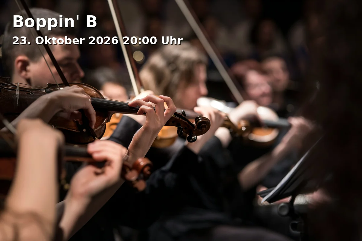 Event: Boppin' B in EXIL live. music. club., Göttingen on 23. Oktober 2026