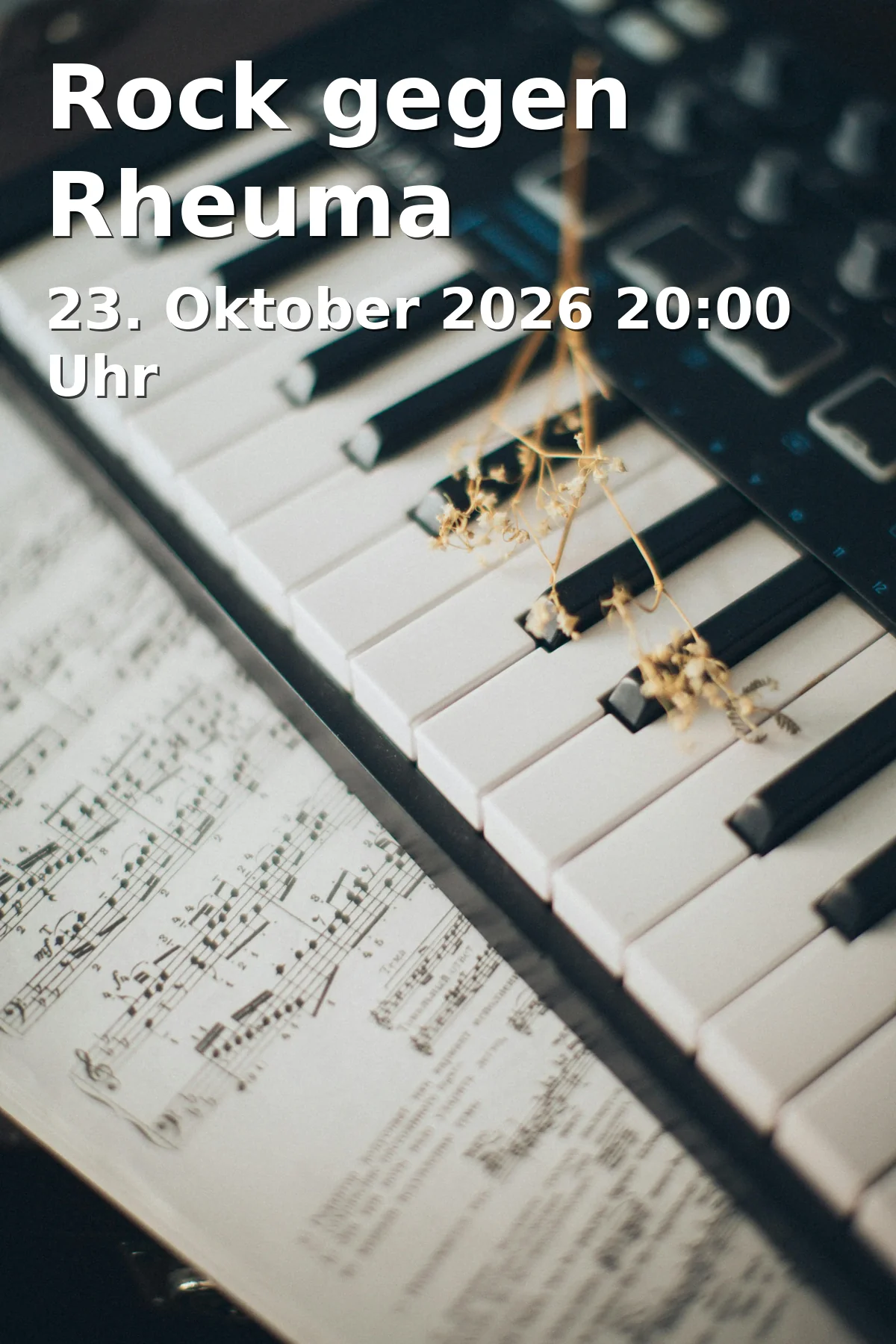Event: Rock gegen Rheuma in musa, Hagenweg 2a, 37081 Göttingen on 23. Oktober 2026