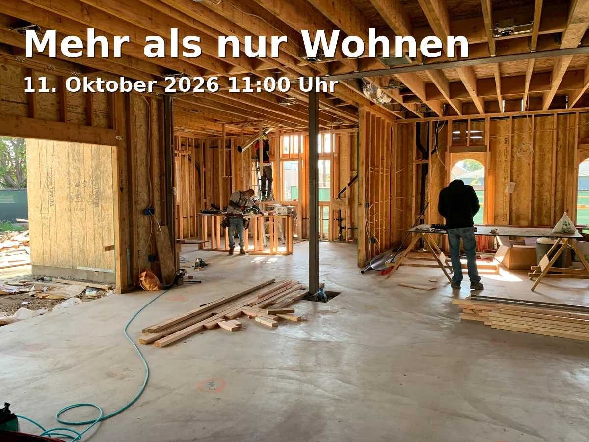 Event: Mehr als nur Wohnen in Begegnungszentrum Kreuzstraße, Kreuzstraße 19a, 33602 Bielefeld on 11. Oktober 2026