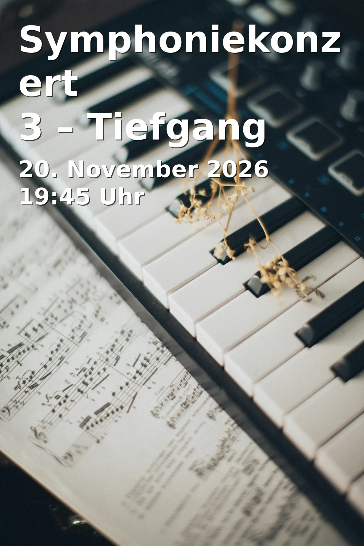 Symphoniekonzert 3 – Tiefgang