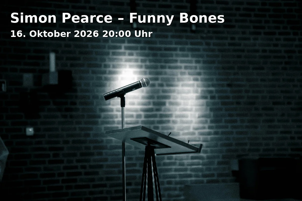 Event: Simon Pearce – Funny Bones