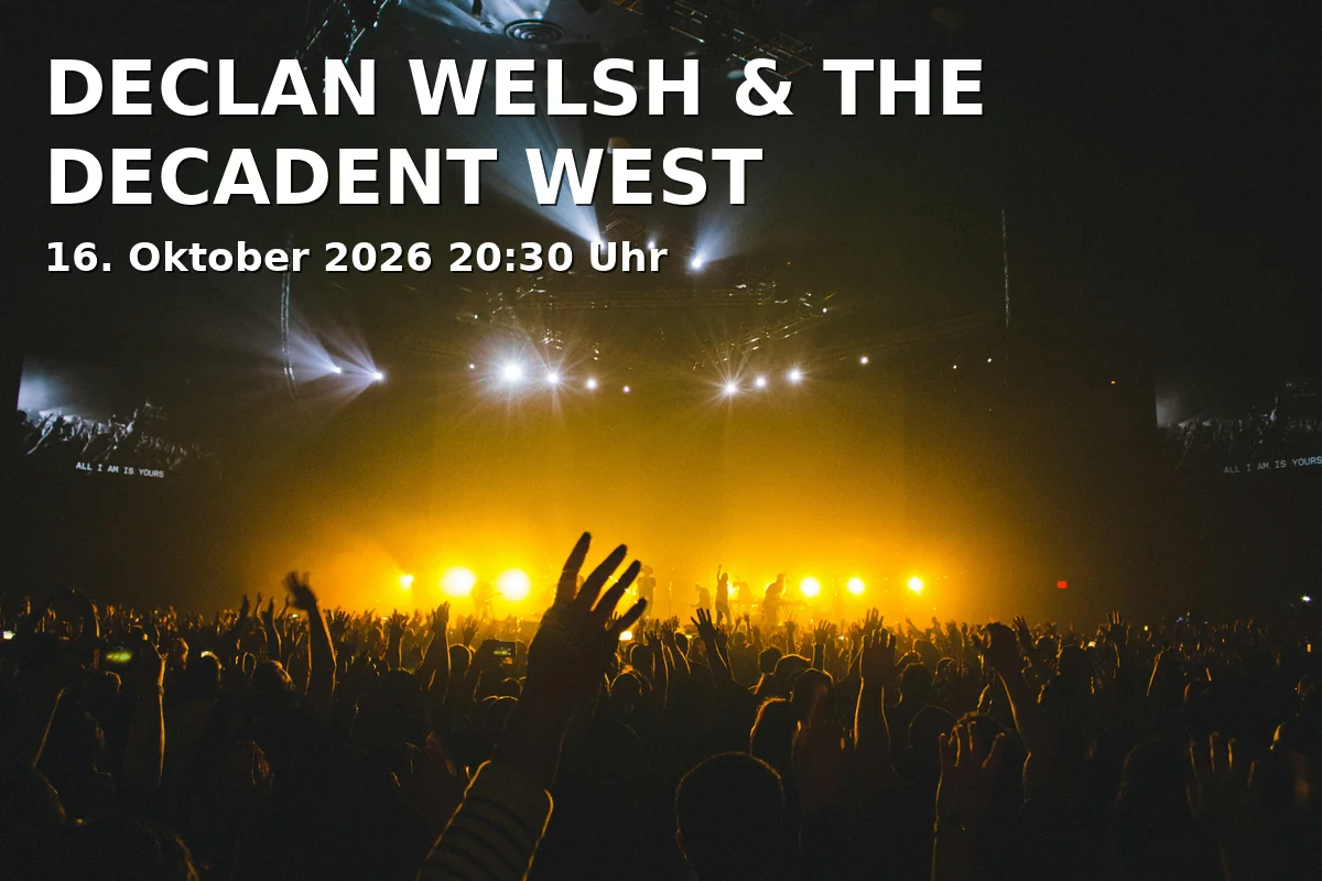 Event: DECLAN WELSH & THE DECADENT WEST