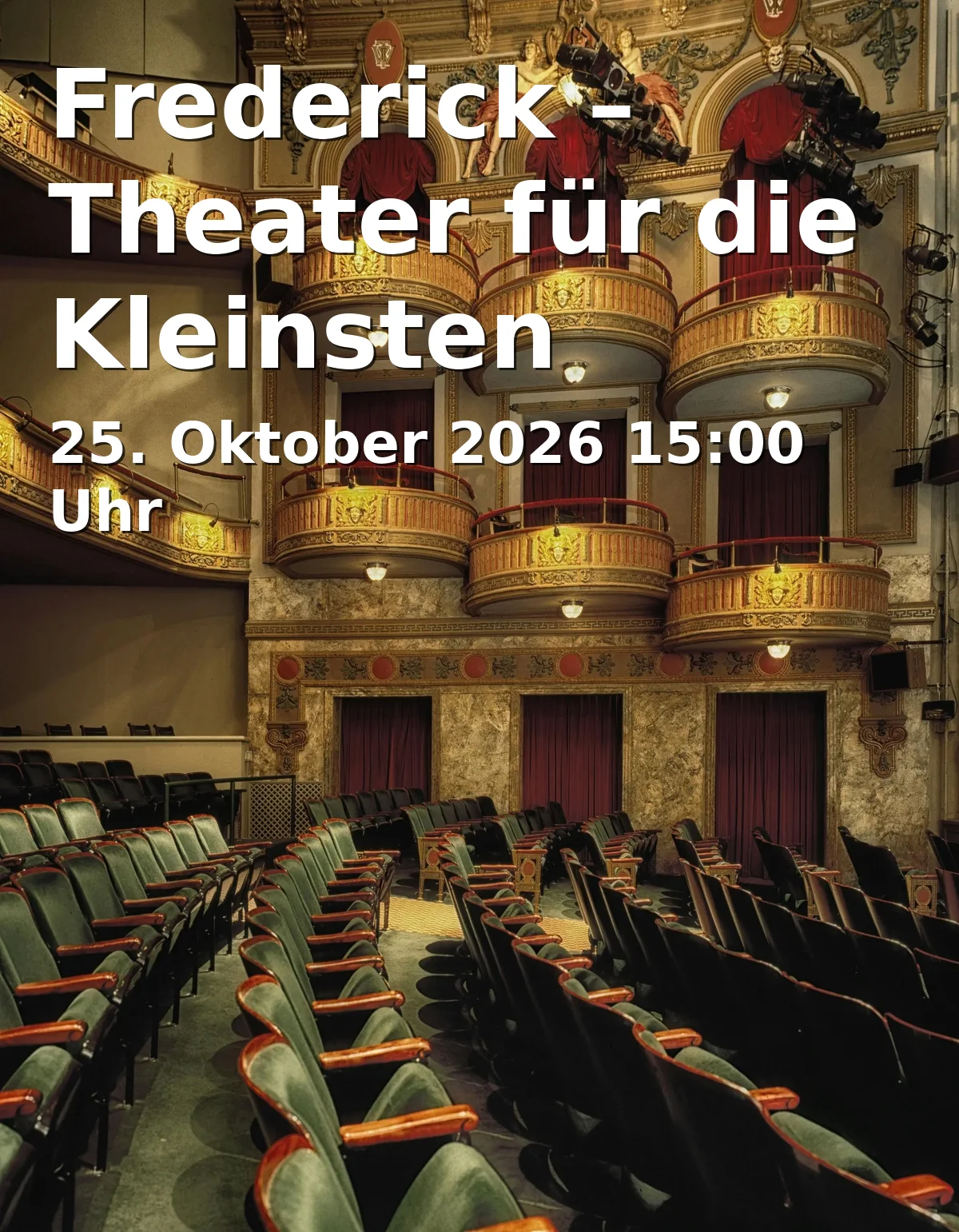 Event: Frederick – Theater für die Kleinsten in Altes Rathaus Aalen, Marktplatz 4, 73430 Aalen on 25. Oktober 2026