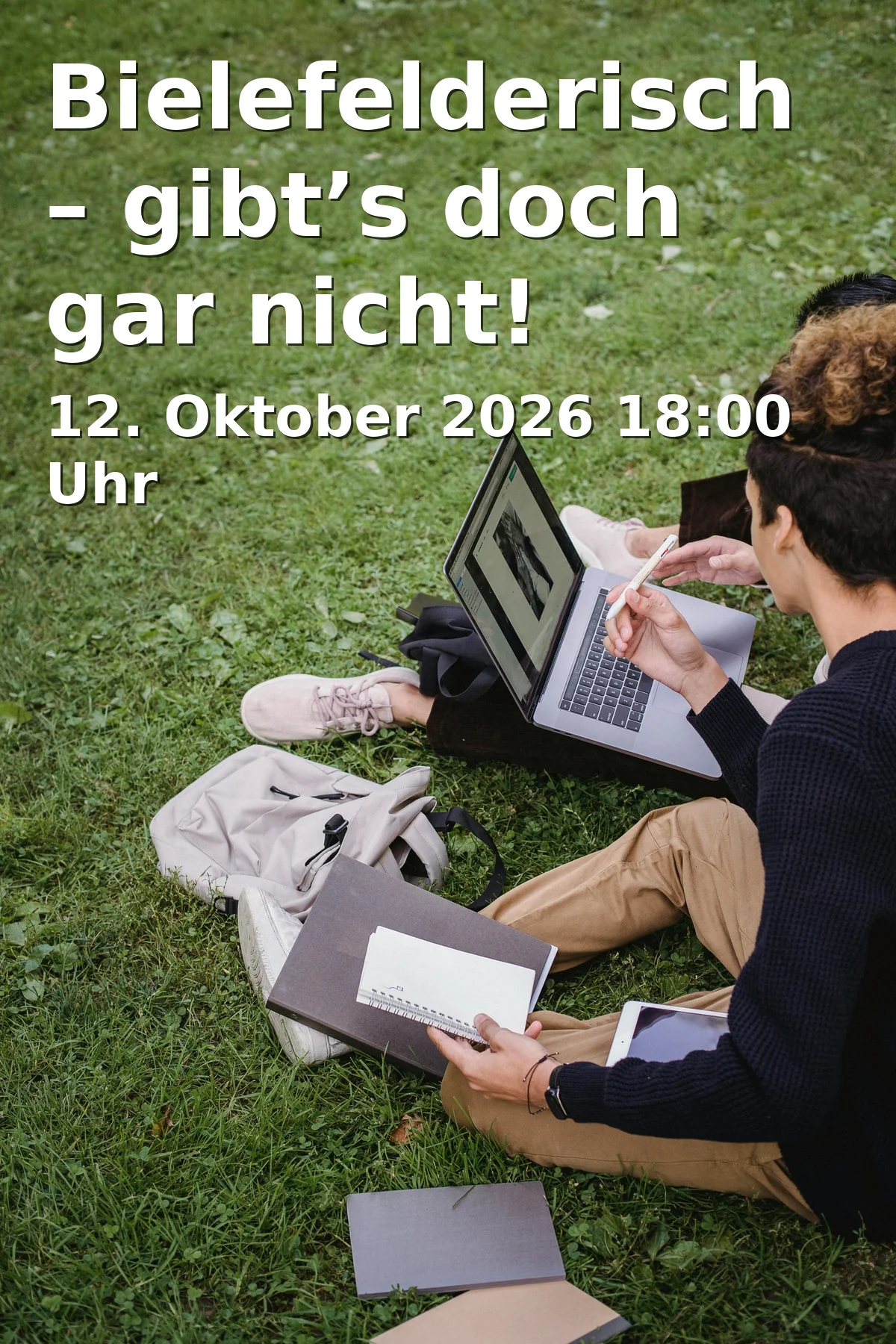 Event: Bielefelderisch – gibt’s doch gar nicht! in Volkshochschule Bielefeld, Murnau-Saal, Ravensberger Park 1, 33607 Bielefeld on 12. Oktober 2026