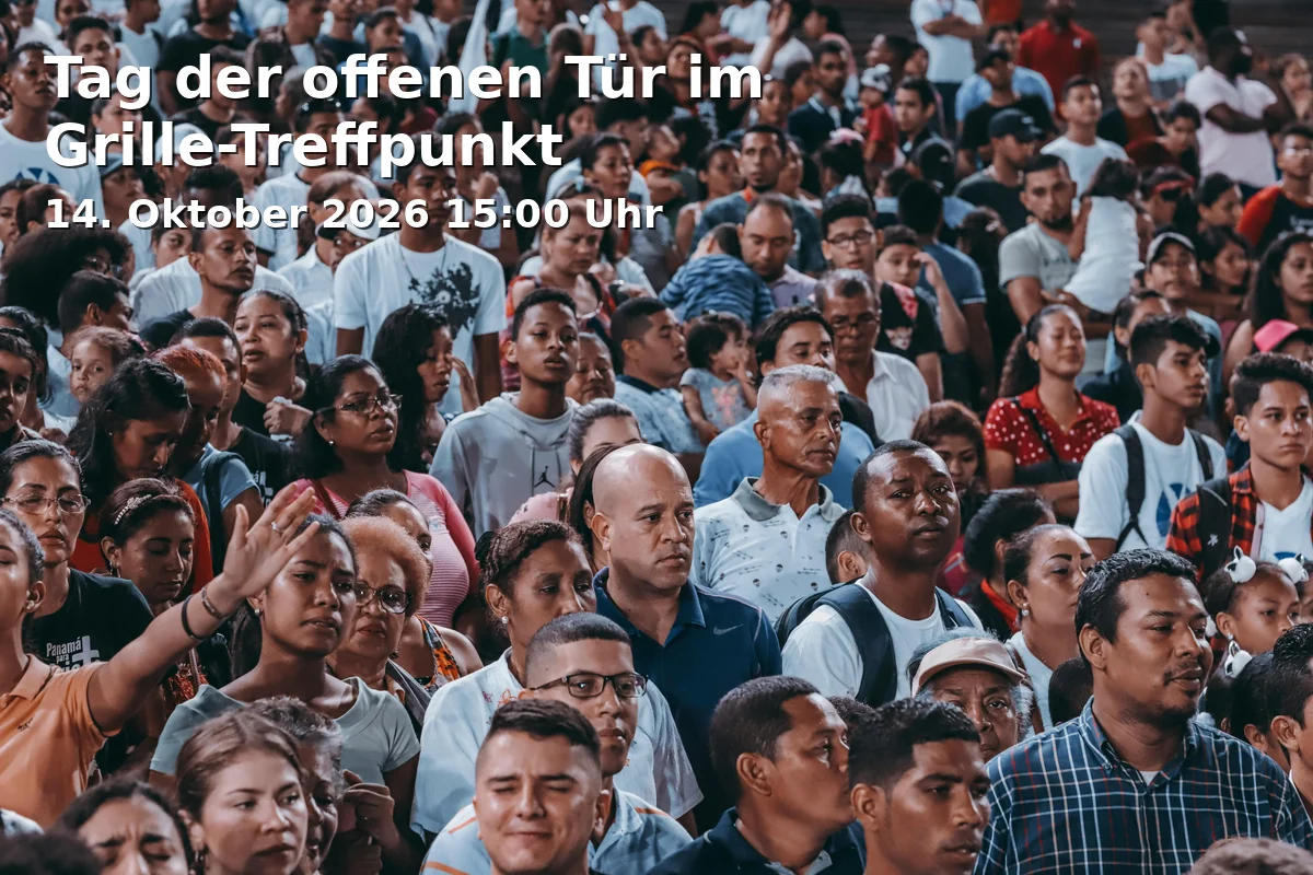 Event: Tag der offenen Tür im Grille-Treffpunkt in Grille Haupthaus, Webereistraße 25, 33602 Bielefeld on 14. Oktober 2026