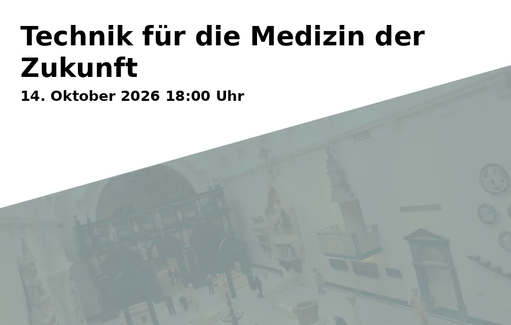 Event: Technik für die Medizin der Zukunft in Wissenswerkstadt Bielefeld, Studio gegenüber vom HSBI-Satellit, Wilhelmstraße 3, 33602 Bielefeld on 14. Oktober 2026