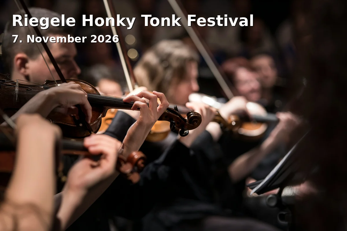 Event: Riegele Honky Tonk Festival in Verschiedene Lokale in der Augsburger Innenstadt, Augsburg on 7. November 2026