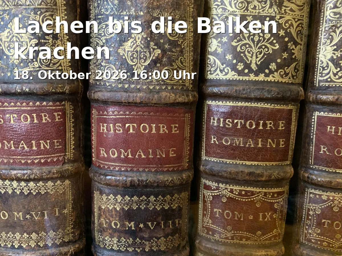 Event: Lachen bis die Balken krachen