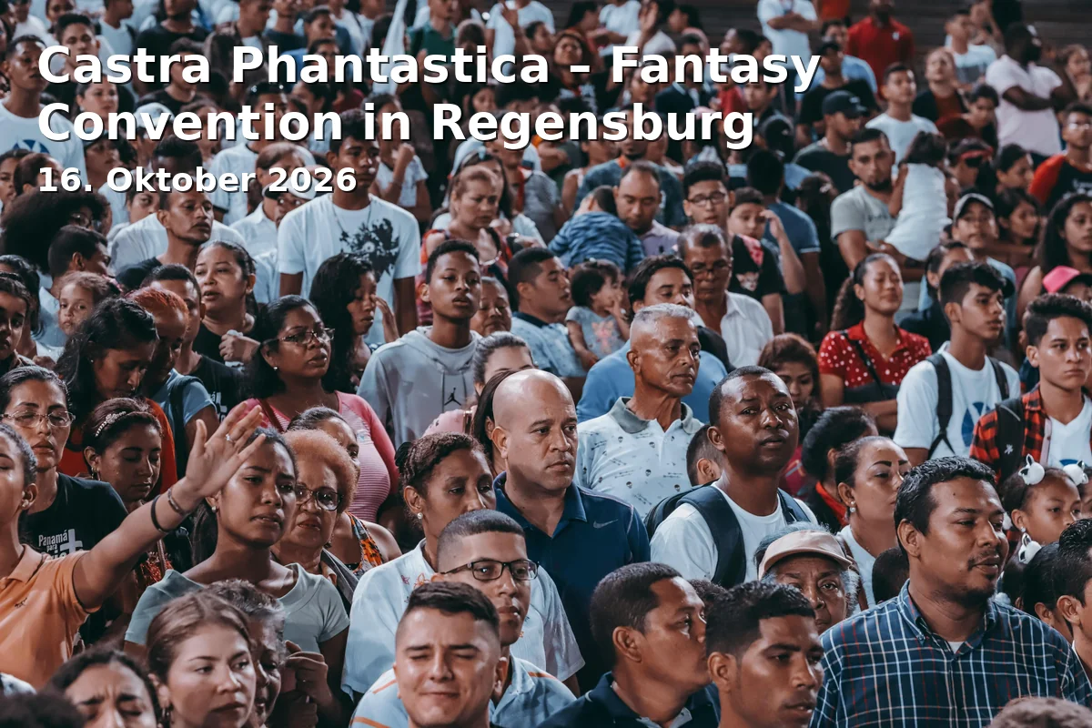 Event: Castra Phantastica – Fantasy Convention in Regensburg in Jugend- und Begegnungszentrum Guericke, Guerickestraße 79d, 93053 Regensburg on 16. Oktober 2026