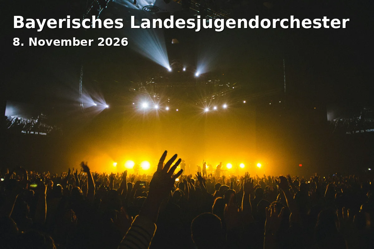 Event: Bayerisches Landesjugendorchester in Stadttheater Amberg, Schrannenplatz 8, 92224 Amberg on 8. November 2026