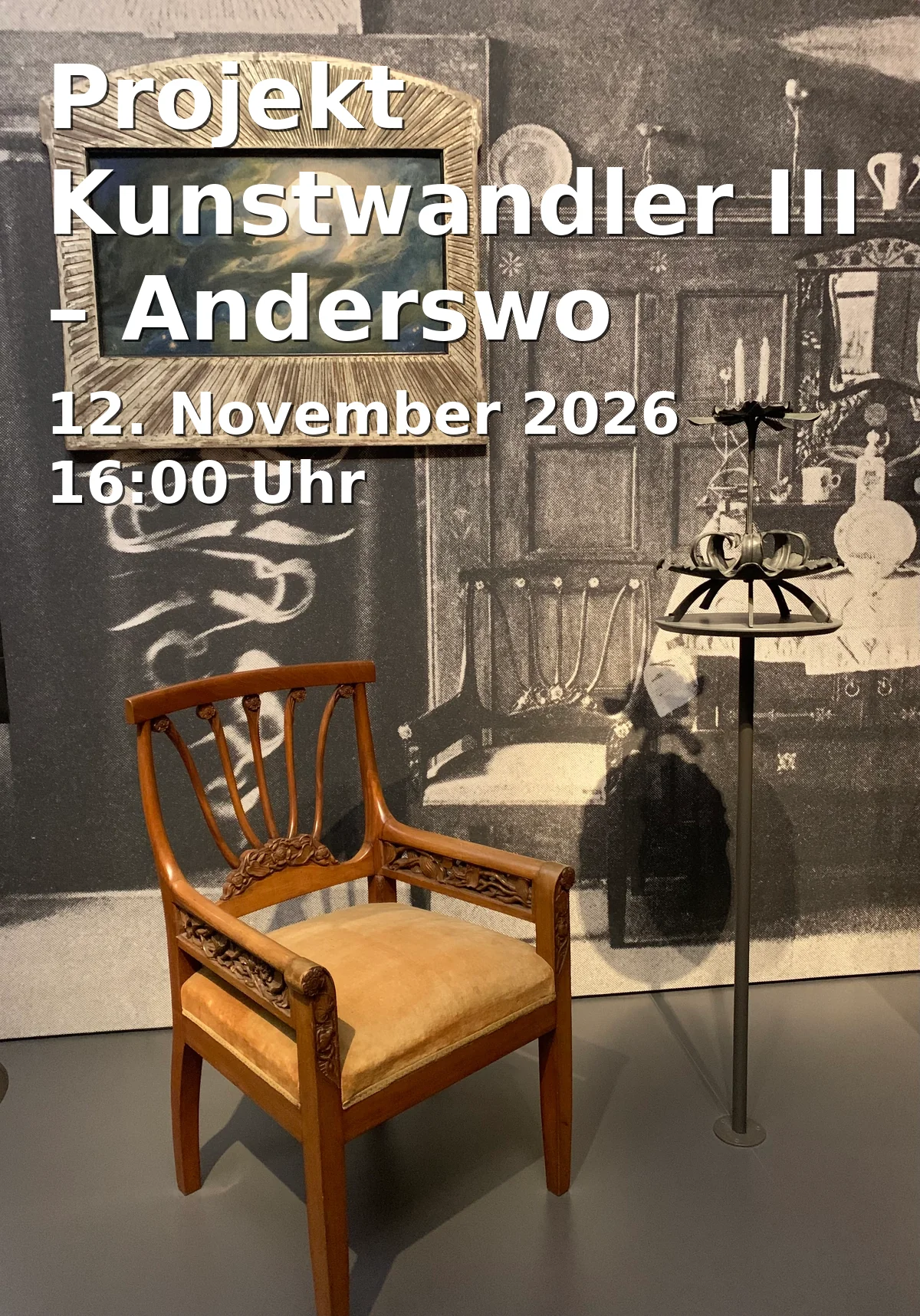 Event: Projekt Kunstwandler III – Anderswo in kultur.lokal.fürth, Bahnhofplatz 2, 90762 Fürth on 12. November 2026