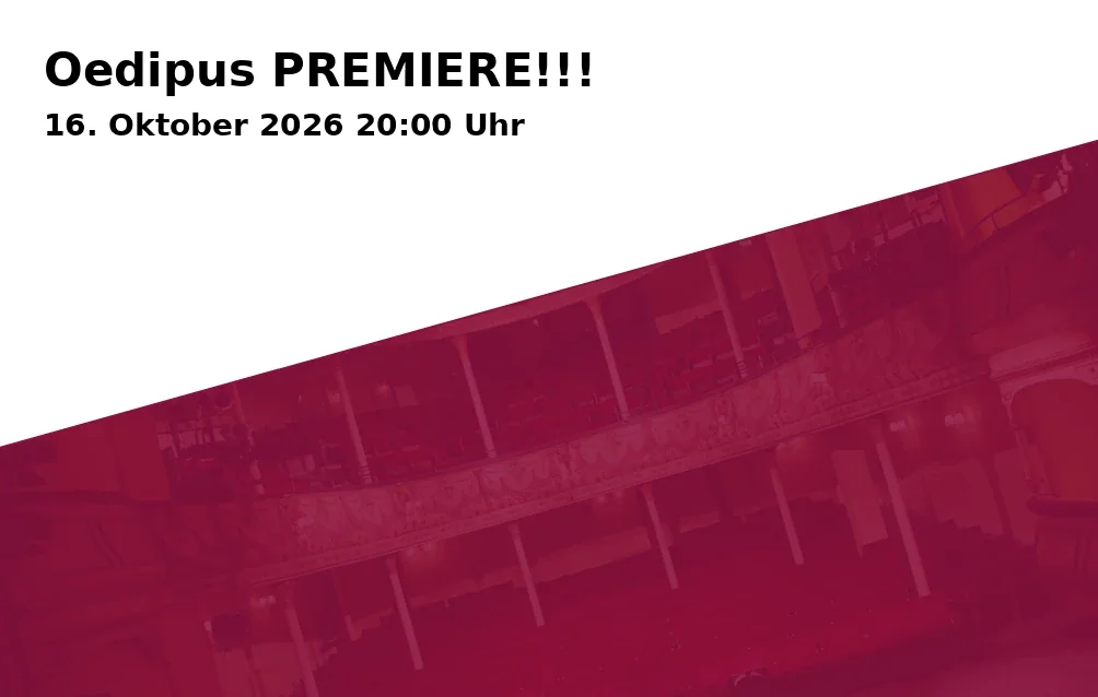 Event: Oedipus PREMIERE!!!