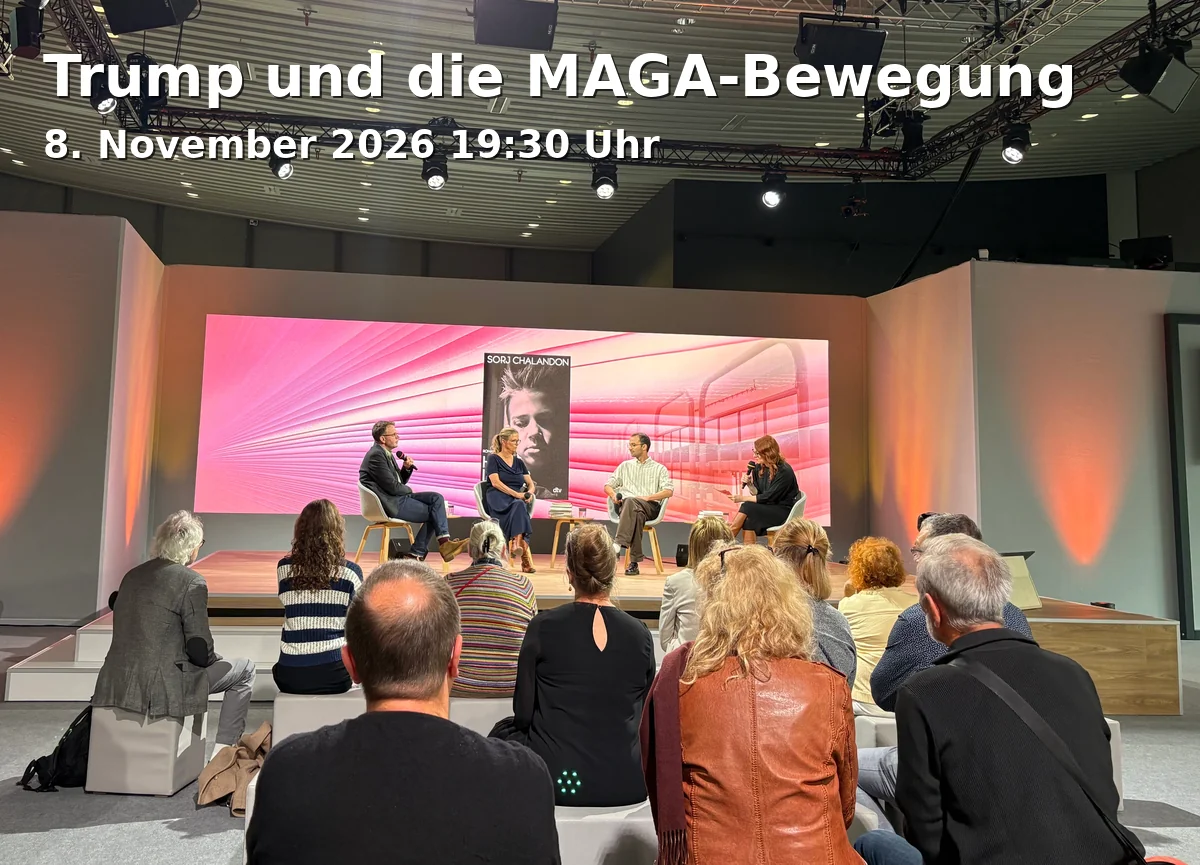Event: Trump und die MAGA-Bewegung in Online Veranstaltung, 74072 Heilbronn on 8. November 2026