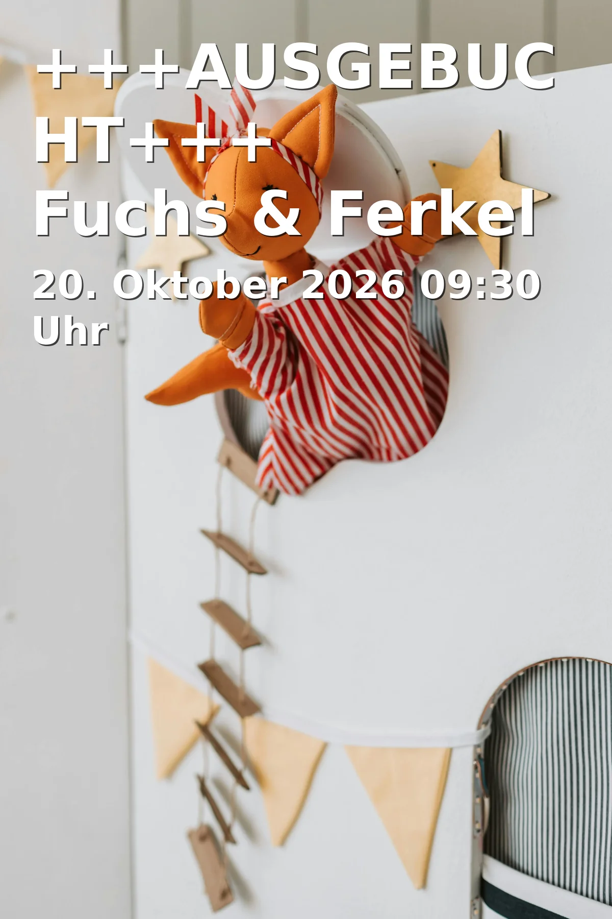 Event: +++AUSGEBUCHT+++ Fuchs & Ferkel – Torte auf Rezept von Bjørn F. Rørvik in Stadtbibliothek Mannheim Zweigstelle Vogelstang, Mecklenburger Straße 62, 68309 Mannheim on 20. Oktober 2026