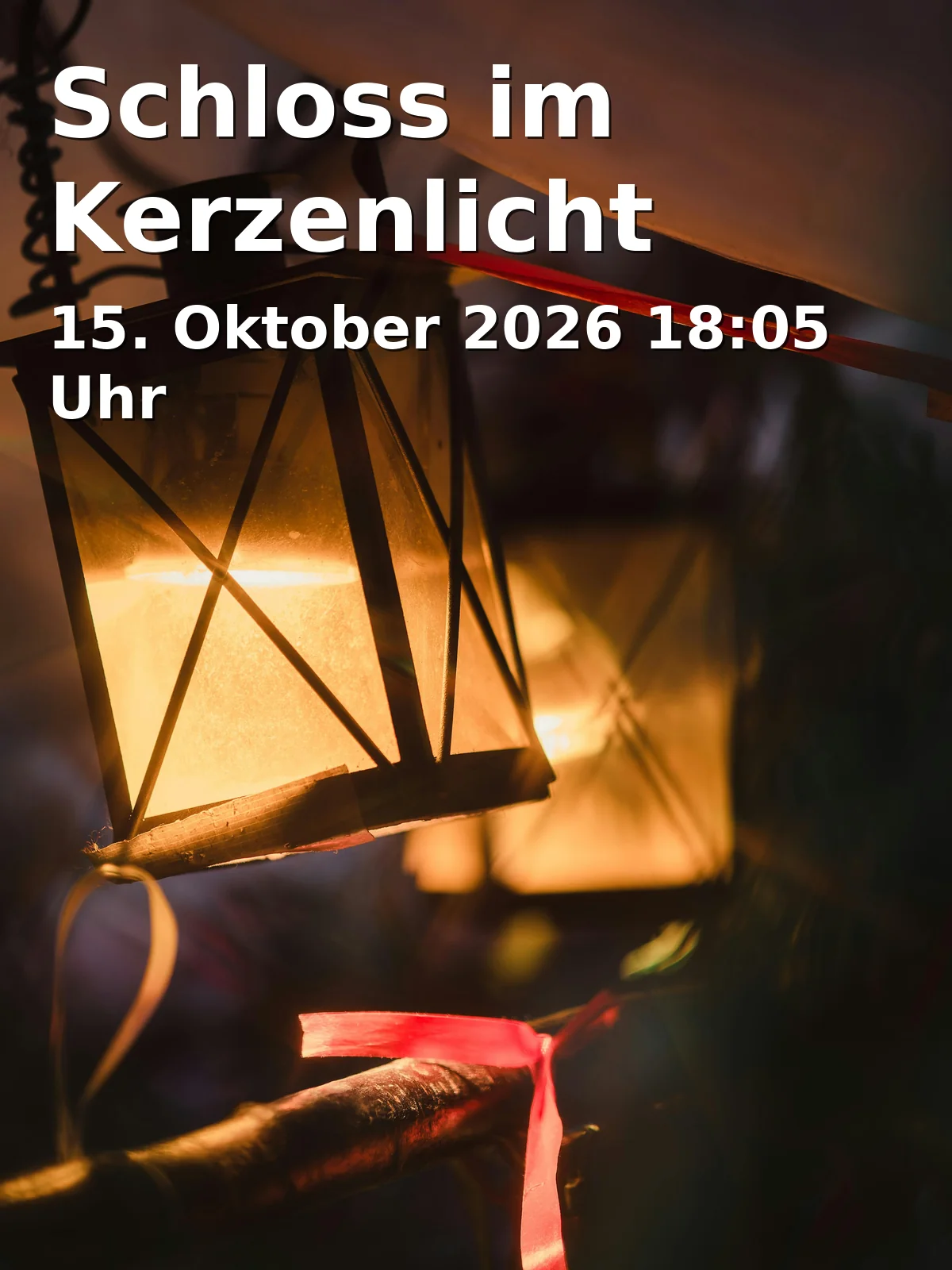 Event: Schloss im Kerzenlicht in Fürst Pückler Museum Park & Schloss Branitz, Robinienweg 5, 03042 Cottbus on 15. Oktober 2026