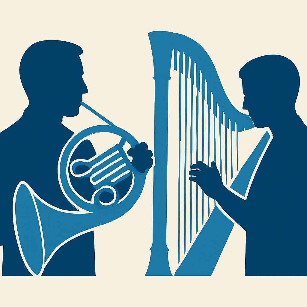 Event: Duo harfe.horn – A bissal staade Zeit