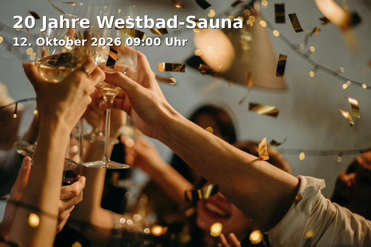 20 Jahre Westbad-Sauna