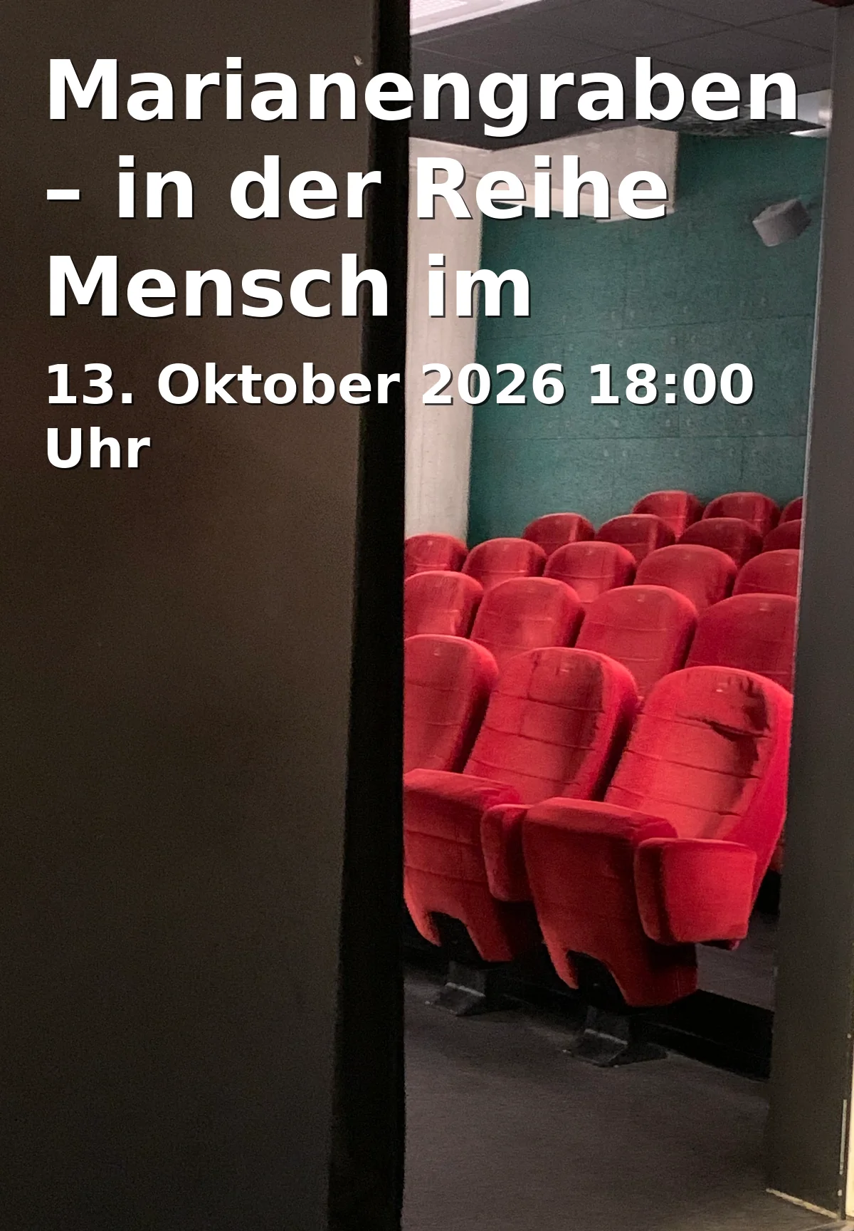 Marianengraben – in der Reihe Mensch im Fokus
