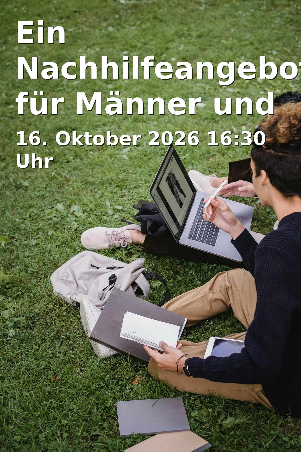 Event: Ein Nachhilfeangebot für Männer und ihre Angehörigen in Wissenswerkstadt Bielefeld, Wilhelmstraße 3, 33602 Bielefeld on 16. Oktober 2026