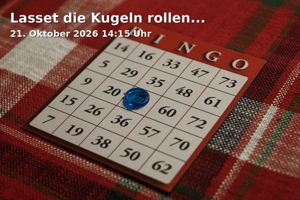 Event: Lasset die Kugeln rollen... in Quartiersladen Schalke, Liboriusstraße 63a, Gelsenkirchen on 21. Oktober 2026