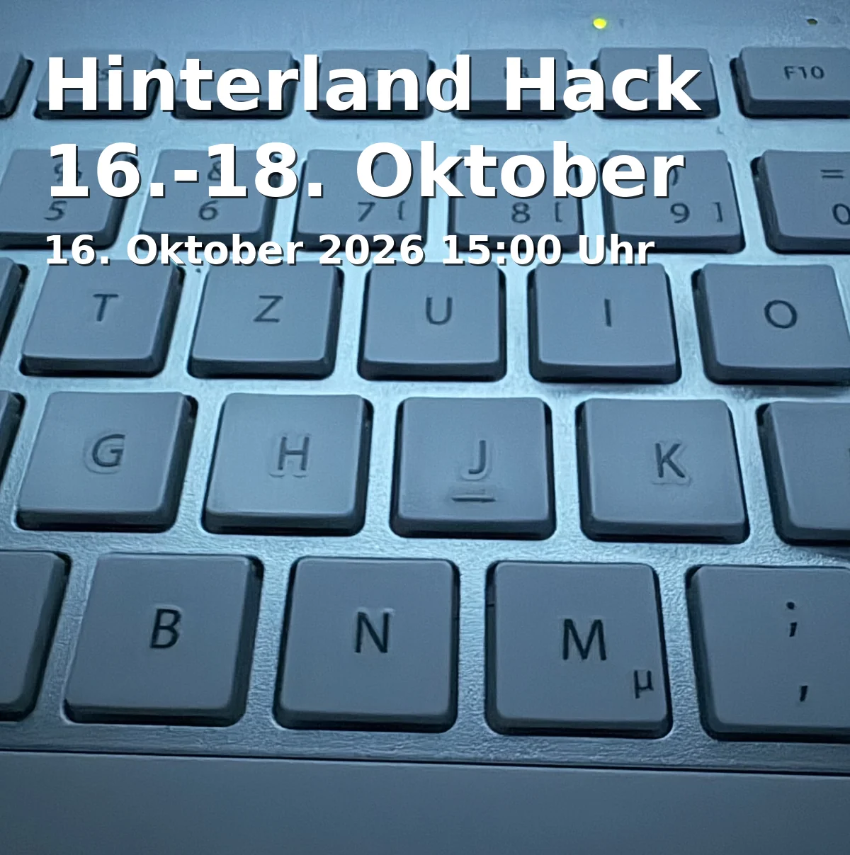 Event: Hinterland Hack 16.-18. Oktober in Founders Foundation, Obernstraße 50, 33602 Bielefeld on 16. Oktober 2026