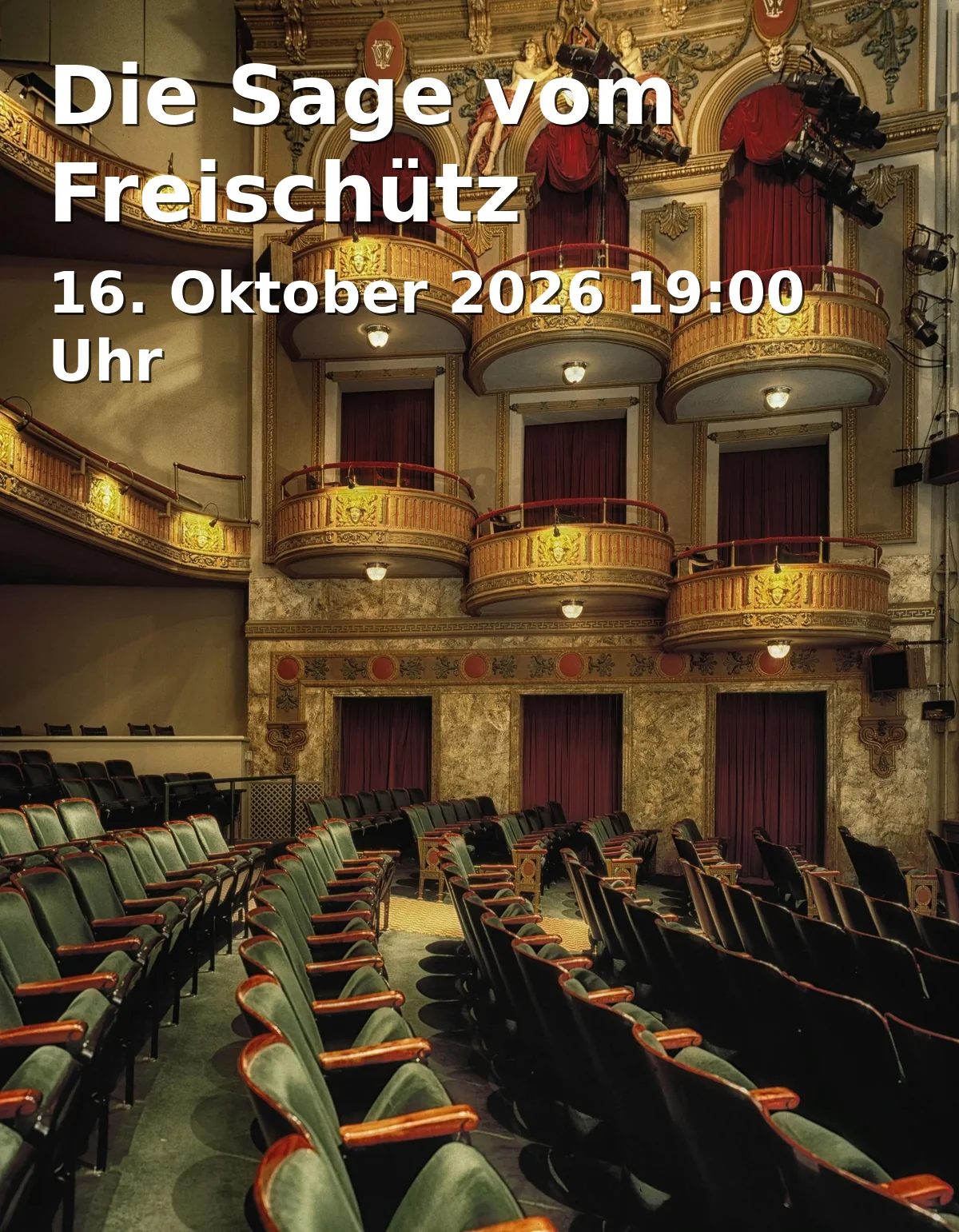 Event: Die Sage vom Freischütz in Brentano-Theater, Gartenstraße 7, 96049 Bamberg on 16. Oktober 2026