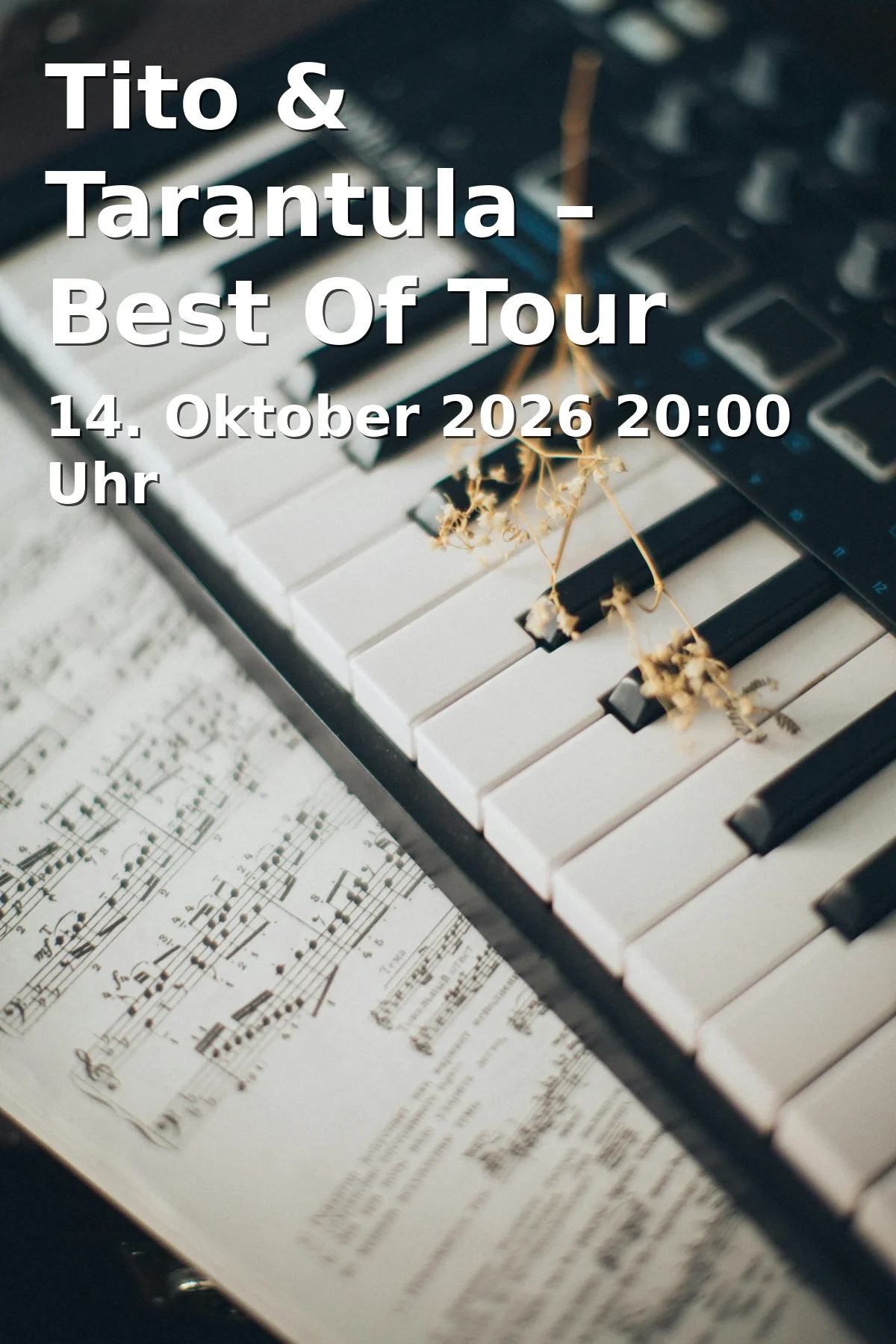 Event: Tito & Tarantula – Best Of Tour 2026
