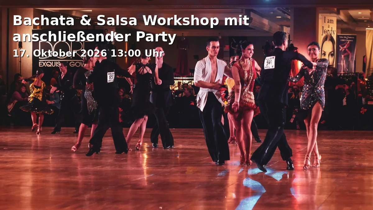 Event: Bachata & Salsa Workshop mit anschließender Party in Bielefeld-Mitte on 17. Oktober 2026