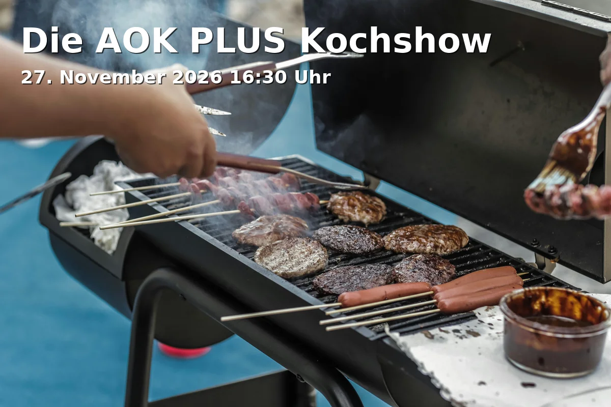 Event: Die AOK PLUS Kochshow in Kultur- und Kongresszentrum Gera, Schloßstraße 1, 07545 Gera on 27. November 2026