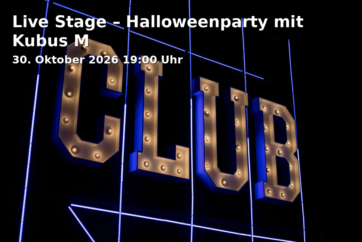 Event: Live Stage – Halloweenparty mit Kubus M in Parapluie, k.A., 92637 Weiden on 30. Oktober 2026