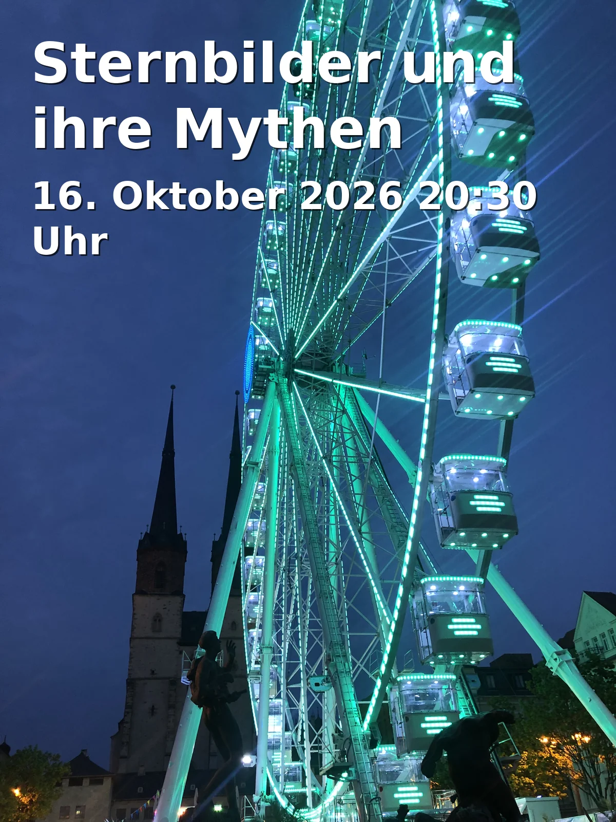 Event: Sternbilder und ihre Mythen in Baumwipfelpfad Steigerwald, Radstein 2, 96157 Ebrach on 16. Oktober 2026