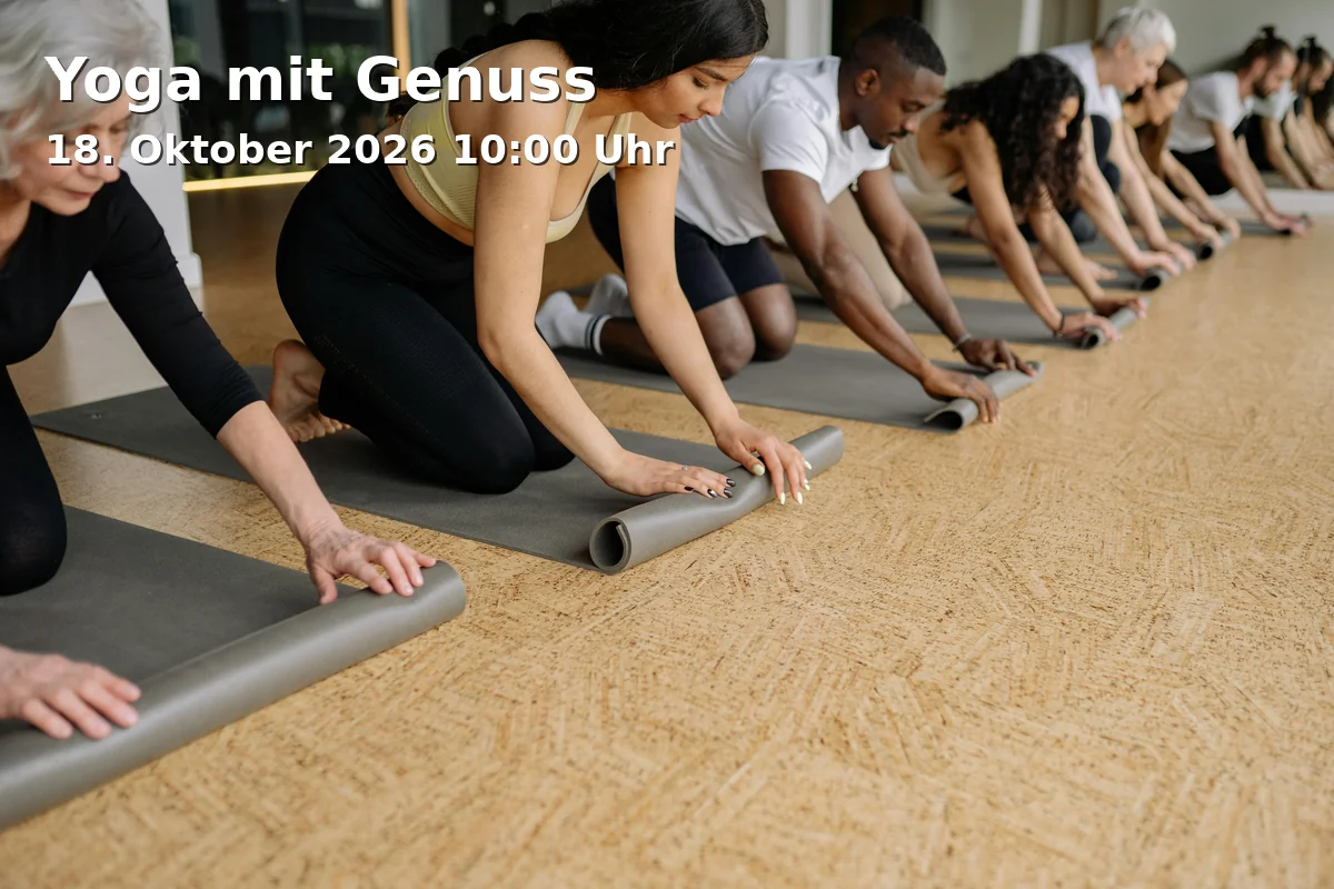 Event: Yoga mit Genuss in Museum Peter August Böckstiegel, Schloßstraße 109/111, 33824 Werther (Westf.) on 18. Oktober 2026