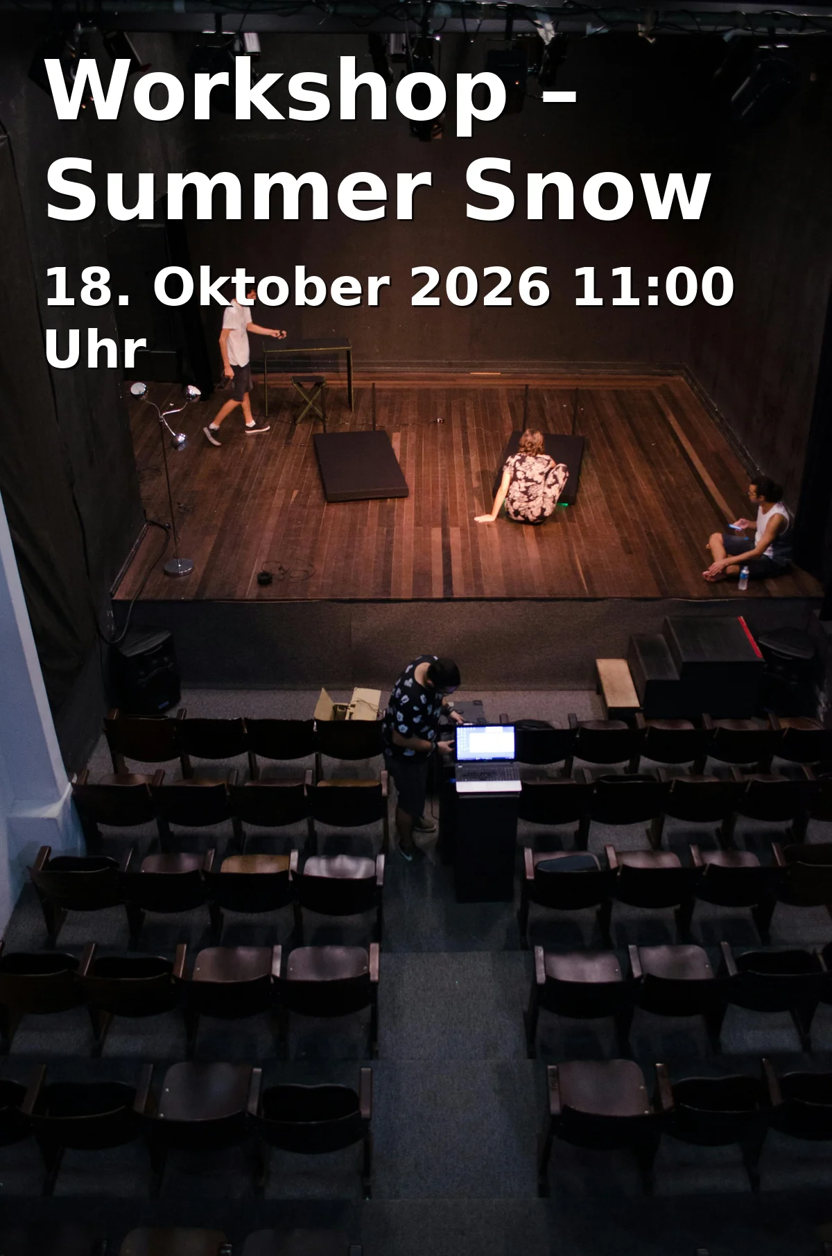 Event: Workshop – Summer Snow in Stadttheater, Tanzsaal, Niederwall 27, 33602 Bielefeld on 18. Oktober 2026