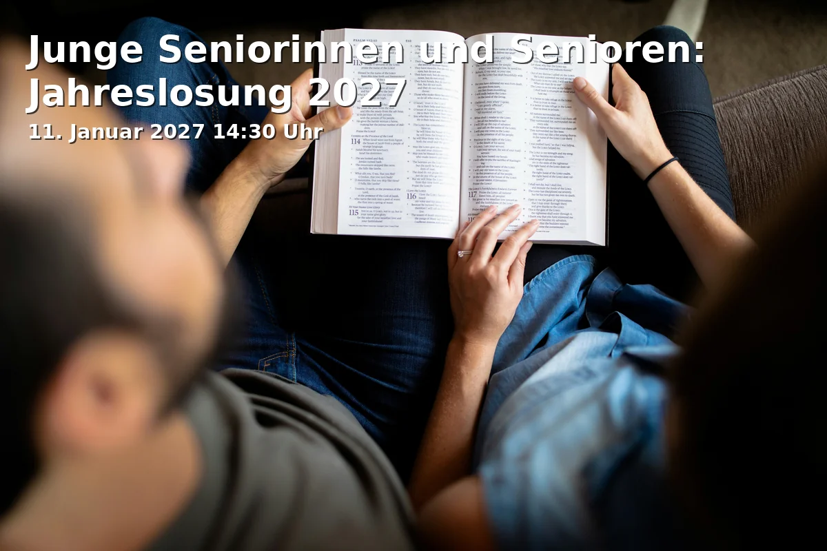 Event: Junge Seniorinnen und Senioren: Jahreslosung 2027