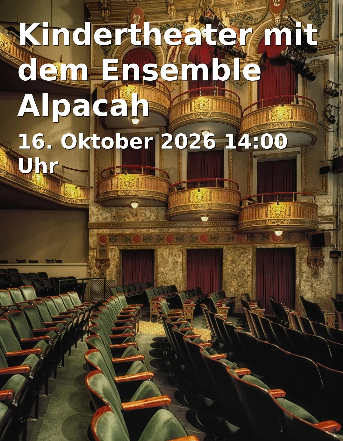Event: Kindertheater mit dem Ensemble Alpacah in Stadtbibliothek Hauptstelle, Münsterplatz 17, 79098 Freiburg on 16. Oktober 2026