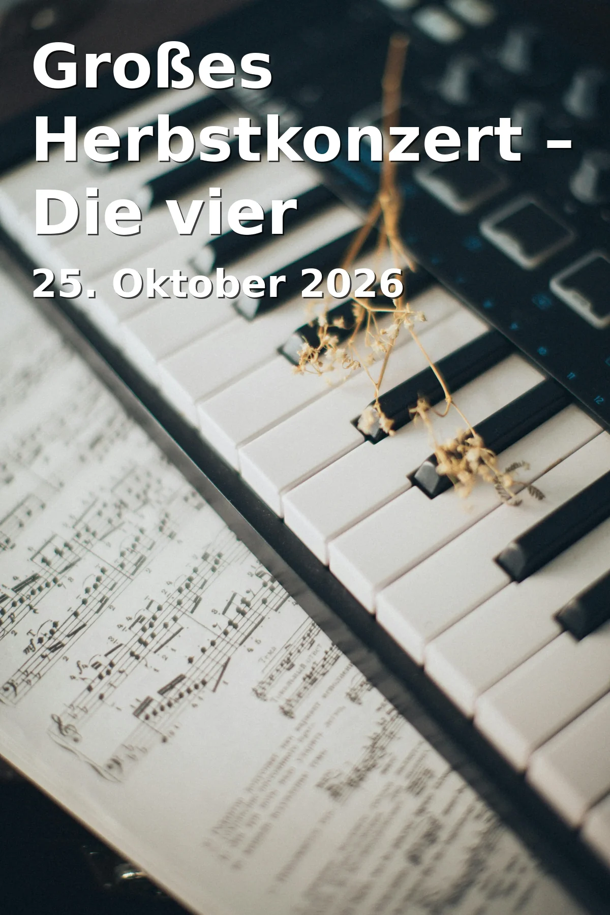 Event: Großes Herbstkonzert – Die vier Jahreszeiten in Marienmünster Dießen am Ammersee, Dießen am Ammersee on 25. Oktober 2026