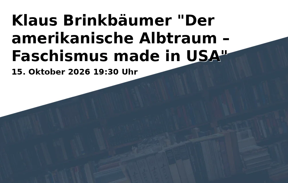 Klaus Brinkbäumer "Der amerikanische Albtraum – Faschismus made in USA"