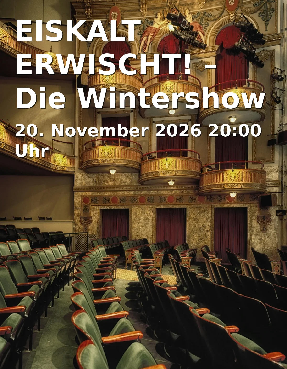 Event: EISKALT ERWISCHT! – Die Wintershow 2026/2027 in Varieté et cetera, Herner Str. 299, 44809 Bochum on 20. November 2026