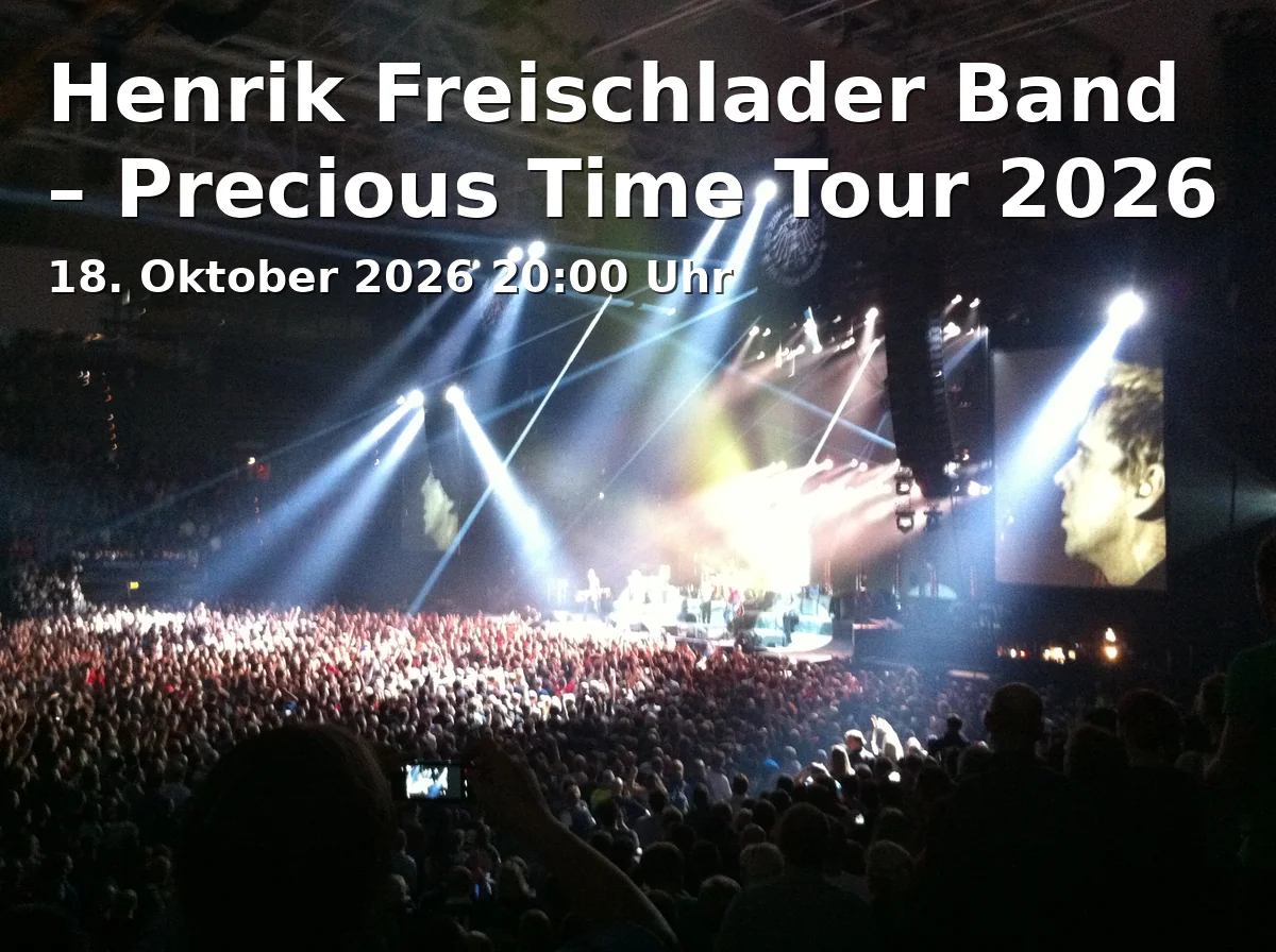 Event: Henrik Freischlader Band – Precious Time Tour 2026