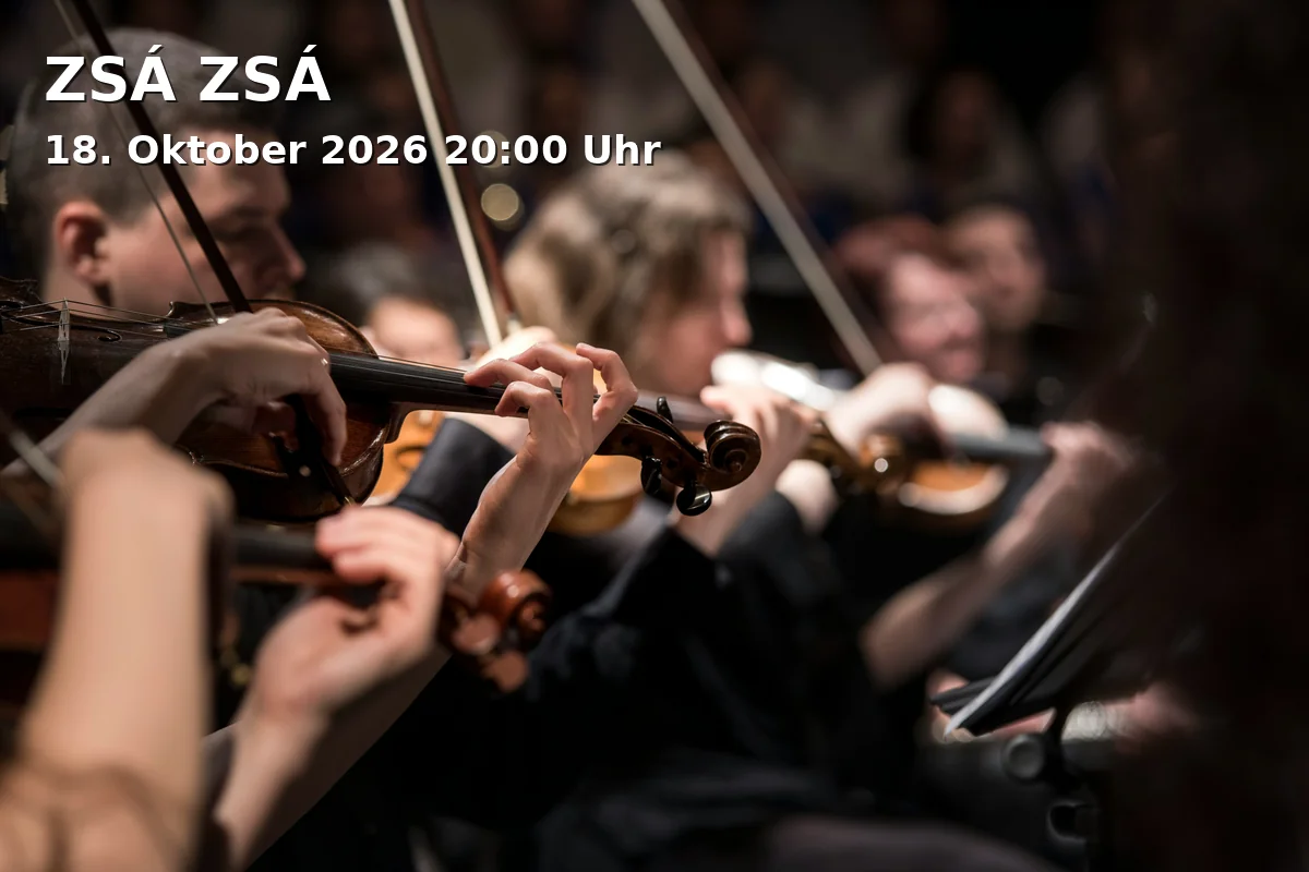 Event: ZSÁ ZSÁ
