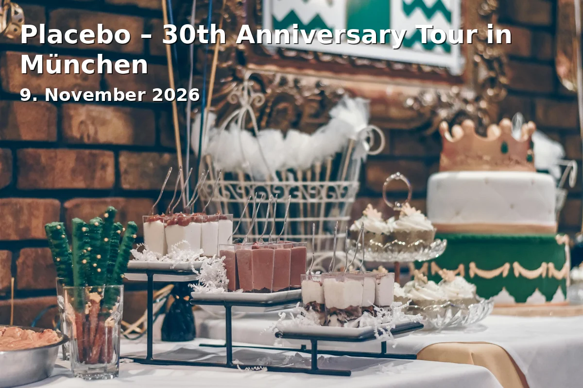 Event: Placebo – 30th Anniversary Tour in München